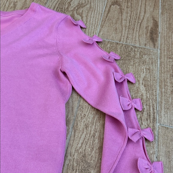 Magaschoni Vibrant Pink Knit Top - Picture 2 of 5